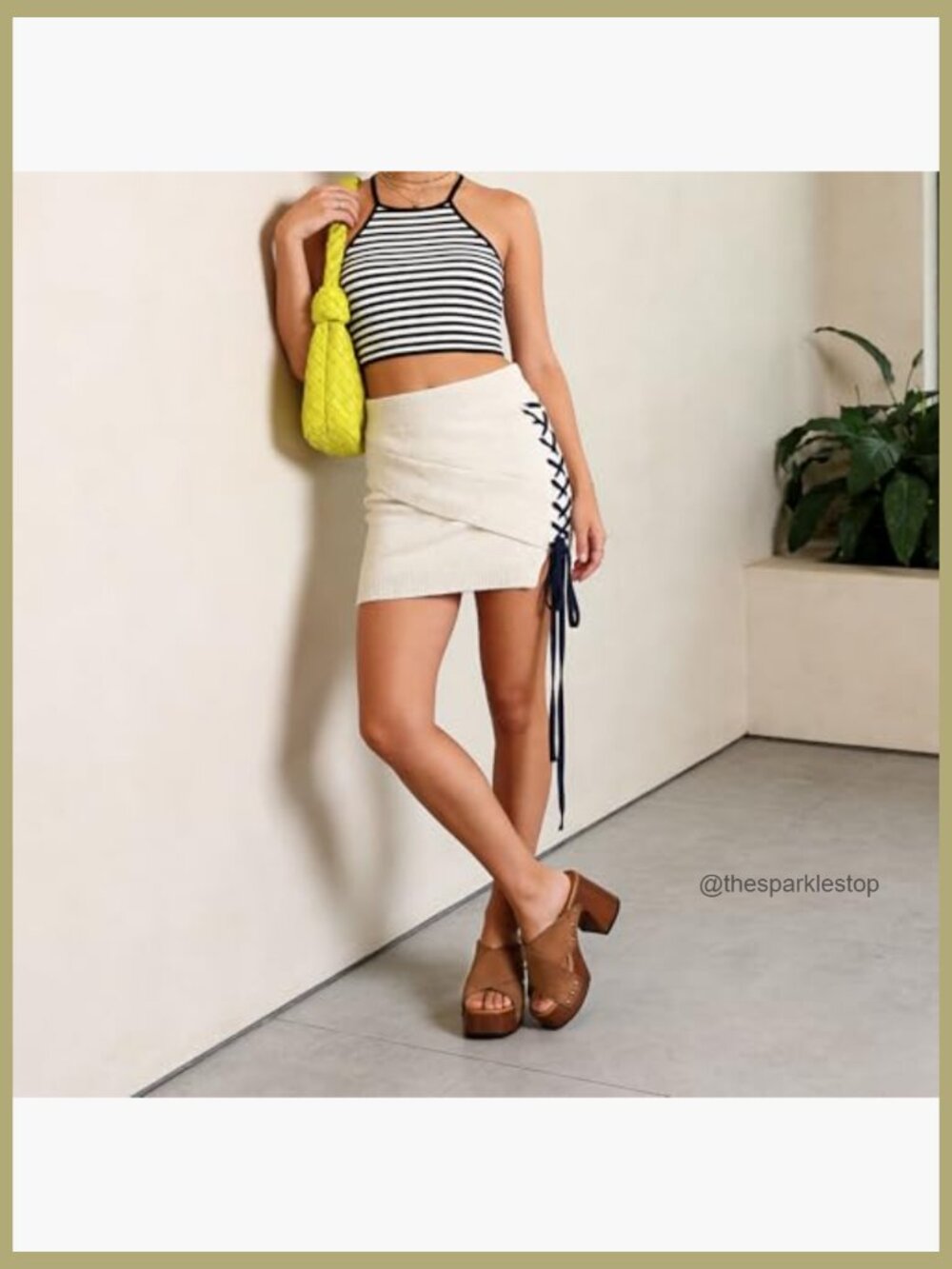 Women's Platform Chunky Sandals, Square Open Toe Block Heels Studded Slip On - Picture 3 of 7